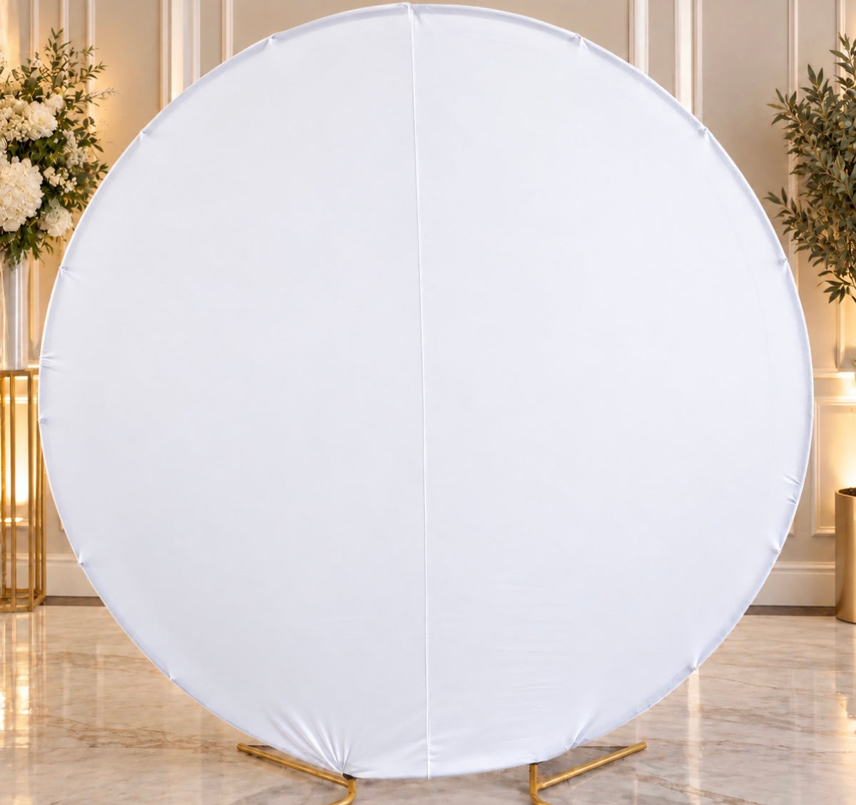 Circular Backdrop Covers | white 6.6