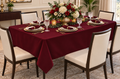 Mantel Rectangular-  Burgundy 60" x 108"