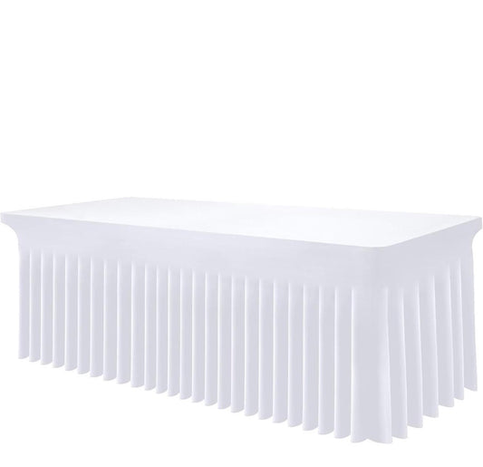 Mantel de Spandex, Mantel Elástico Ajustable Extensible para Mesas Rectangulares