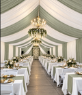 Cortinas Para Carpas | 12 yardas 5 costuras | Sage