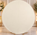 Circular Backdrop Covers | ivory 6.6